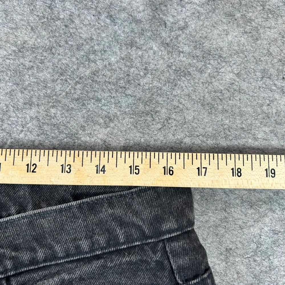 Vintage Levis 505 Jeans Mens 32x36 Faded Black Straight Leg Made in USA 505-0260